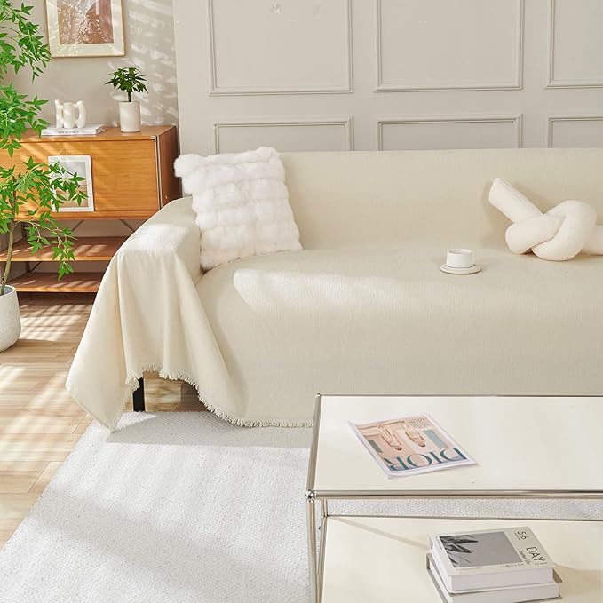 VClife Boho Couch Cover, Washable Thick Sofa Cover