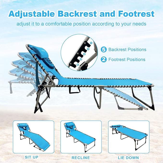 Backpack Sun Tanning Chair