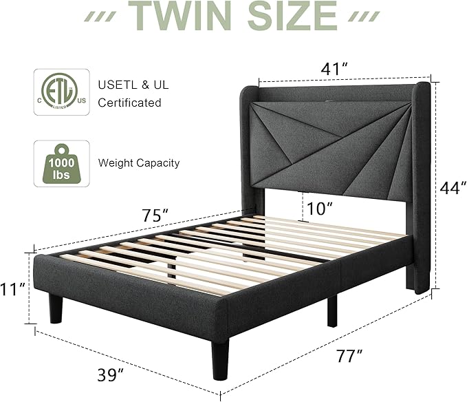 Feonase Twin Size Bed Frame