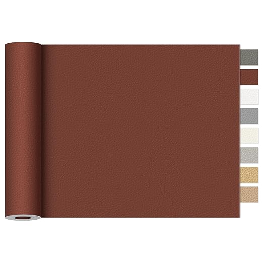 Leather Repair Tape, 16 x 30 Inches Self Adhesive Leather Repair Patch，Leather