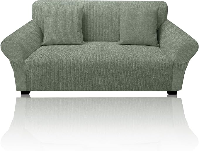 Loveseat Slipcover with 2 Pillow Cover