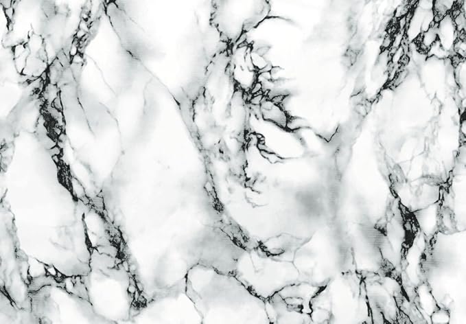 d-c-fix 346-8031 Decorative Self-Adhesive Film, Marble White