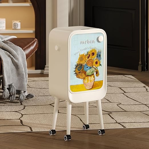 MRBIN Stainless Steel Motion Sensor Trash Can Bathroom