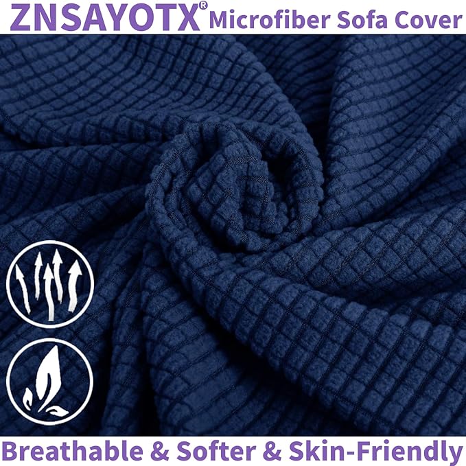 ZNSAYOTX Super Stretch Chair Slipcover Universal Sofa Chair Covers