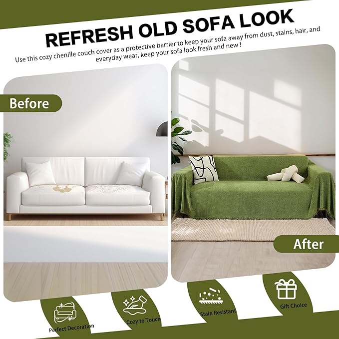 DREAMINGO Sofa Covers Herringbone Jacquard Modern Minimalism Couch Cover Wear