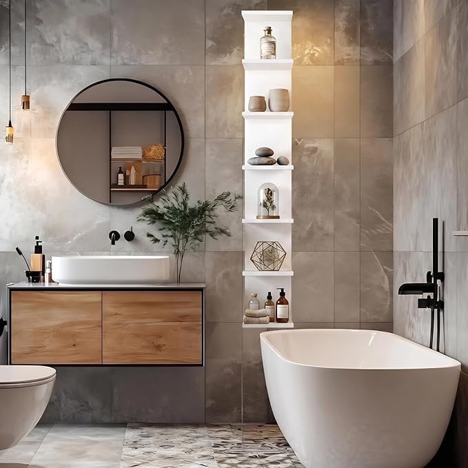 Homaterial 7 Tier Floating Shelf