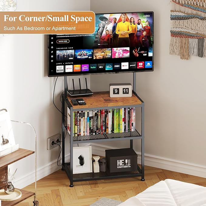 23 Inch to 50 Inch Floor Small Corner TV Stand