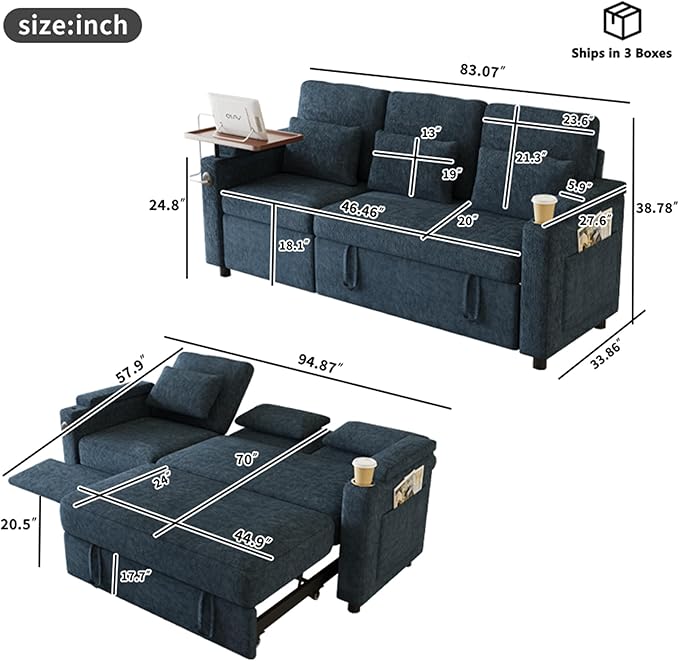 Oversized Modular Sectional Sofa