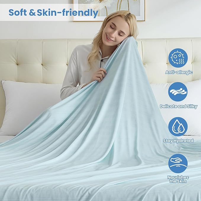 OIGAE Cooling Blanket for Hot Sleepers