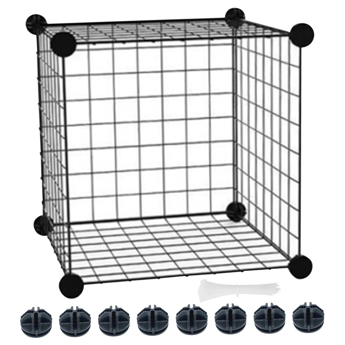 Vistnale 5 Sheet Plant Protectors from Animals, 12x12 Plant Cage, Heavy Duty Chicken Wire Cloche with Fixed Buckle, Garden Cloches for Plants ＆ Pet Cage| Cages Supports