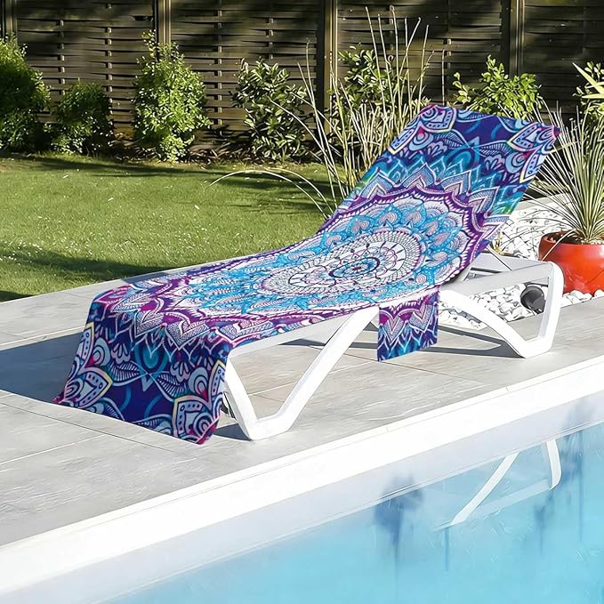 Irisbell Lounge Chair Towel Cover