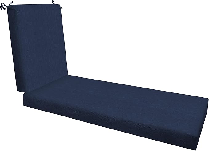 Honeycomb Outdoor Chaise Lounge Cushion