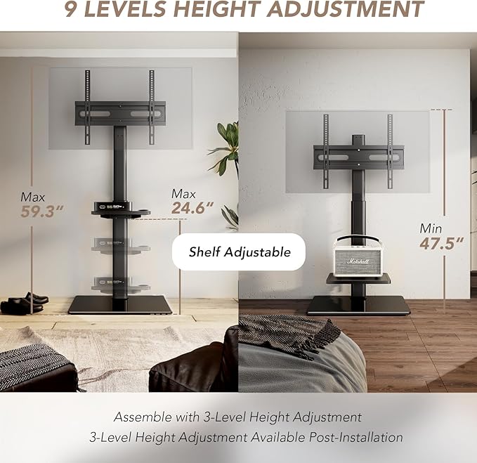 AX WABER Universal Floor TV Stand