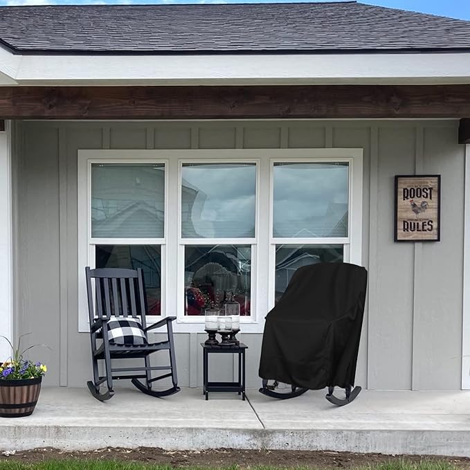 Patio Chair Covers Waterproof Patio Furniture Covers, 27.5"W x 32.5"D x 43"H