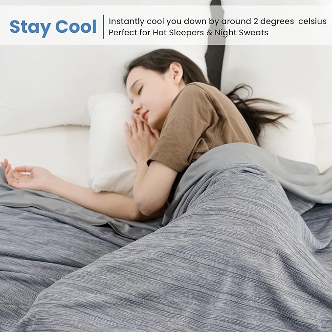 OIGAE Cooling Blanket for Hot Sleepers