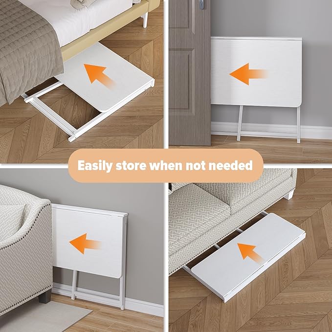 WOHOMO Folding Desk, 47.2" Foldable Computer Desk