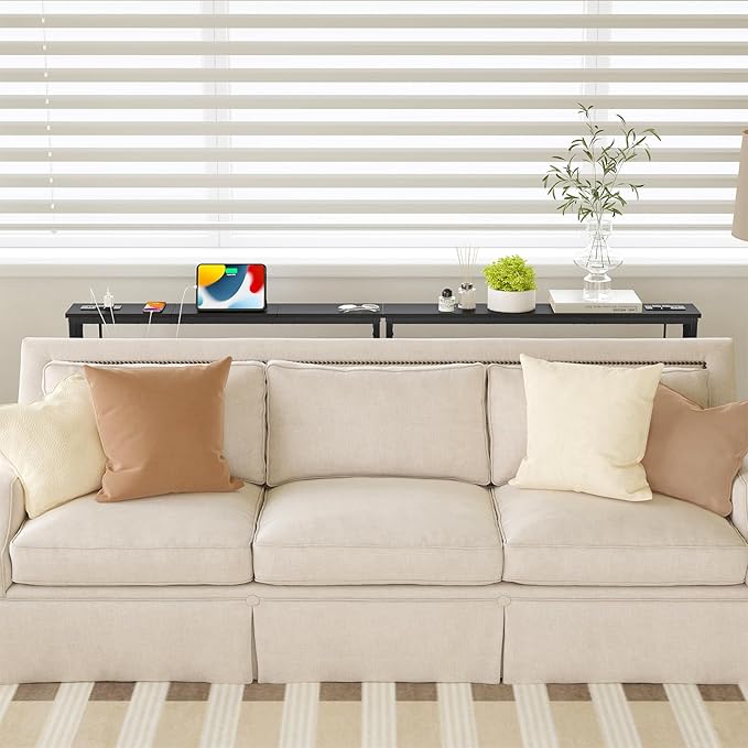 ELYKEN 5.9" Narrow Console Sofa Table