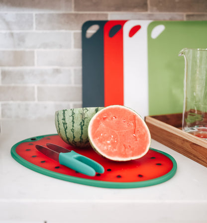 Dexas Watermelon Cutting/Serving Board, Watermelon Shape