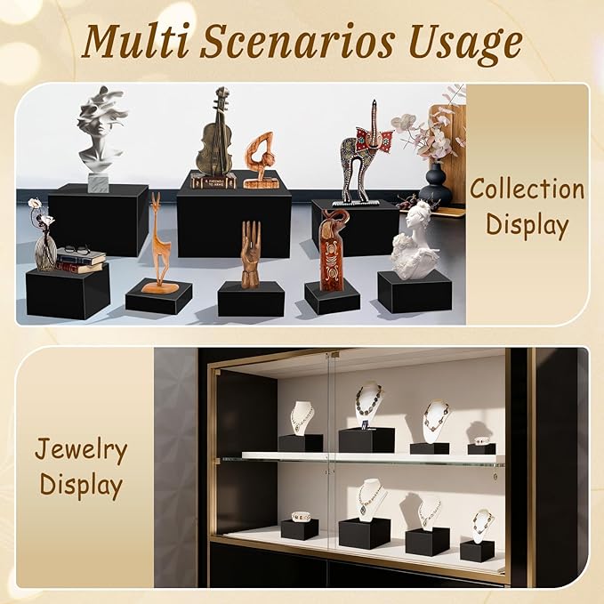 8Pcs Buffet Risers, Large Food Risers