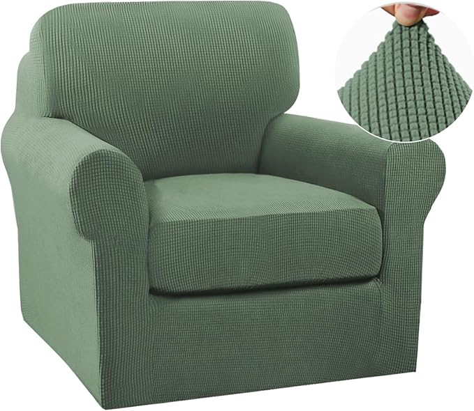 Turquoize 2 Piece Chair Covers Chair Slipcovers