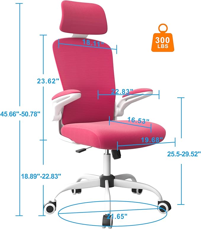 Mimoglad Office Chair, High Back Ergonomic Desk Chair