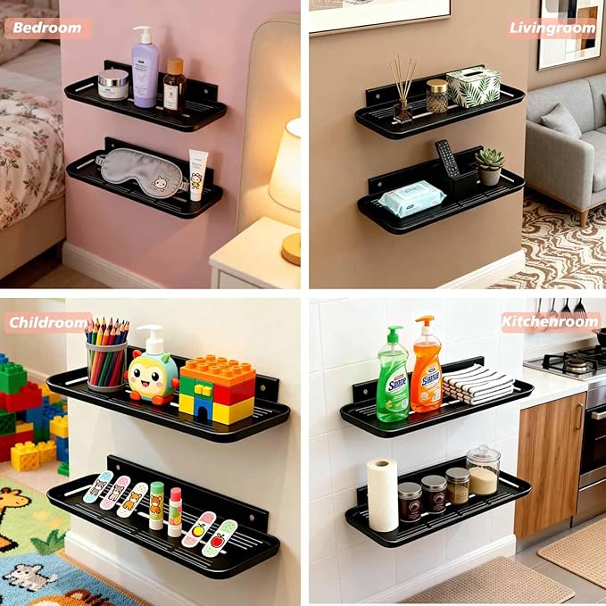Floating Shelves for Wall, Wall Mounted Floating Shelves, Bathroom Shelf