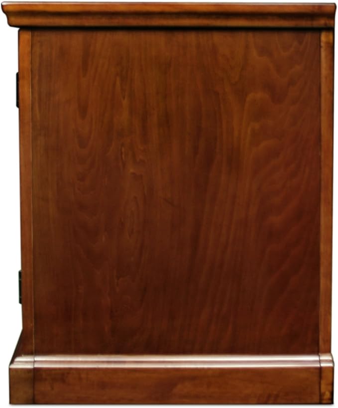 Leick Home 87360 TV Stand with Enclosed Storage