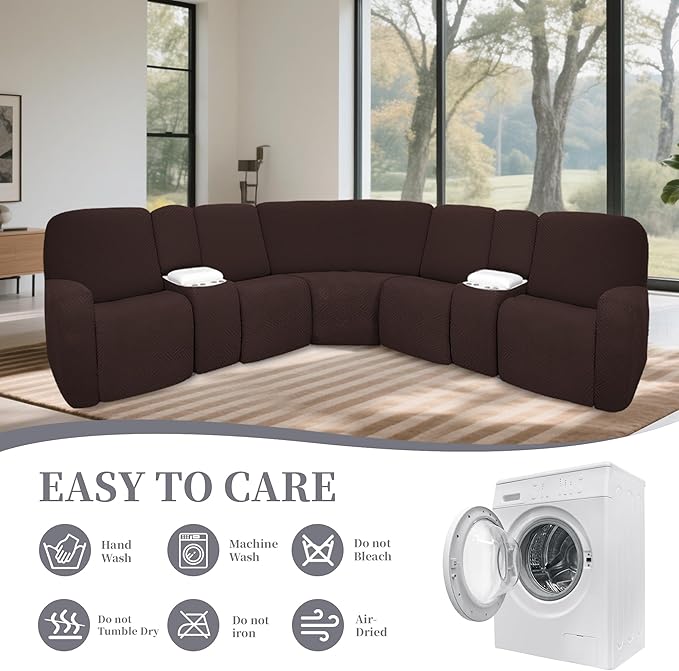 100% Waterproof Sectional Recliner Couch Covers