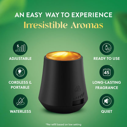 Air Wick Essential Mist Diffuser, 1ct, Essential Oils Diffuser, Air Freshener
