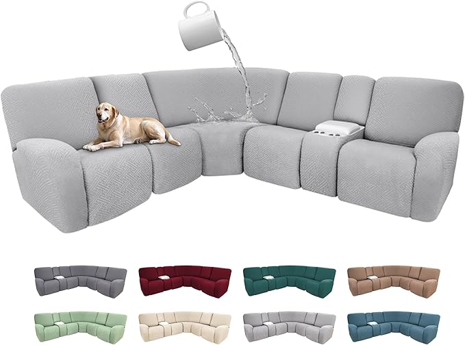 100% Waterproof Sectional Recliner Couch Covers