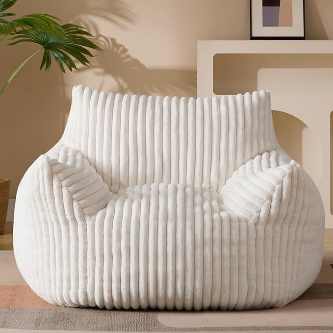Giant Plush Bean Bag Chair for Adults