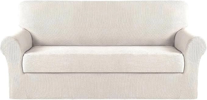 Turquoize Stretch Sofa Slipcover 2 Pieces Sofa Cover Couch Cover