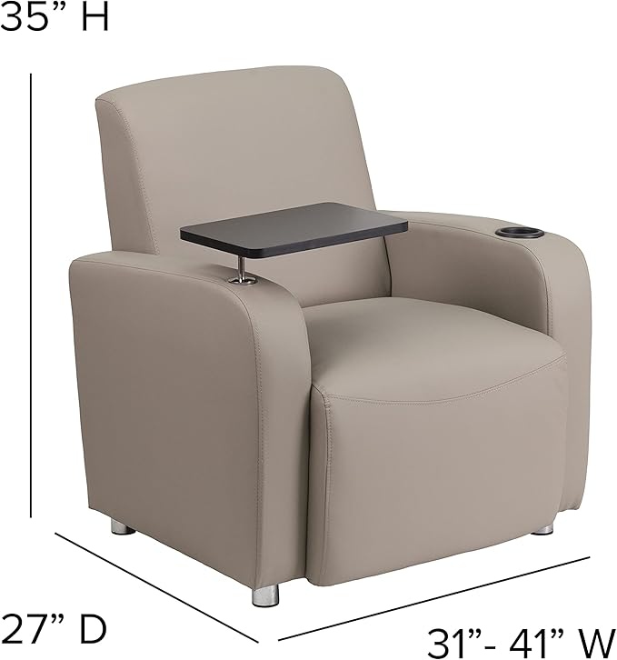 Flash Furniture George LeatherSoft Guest Chair