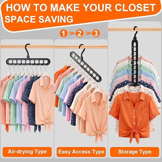 HEYHOUSE Closet Organizers and Storage, College Dorm Room Essentials