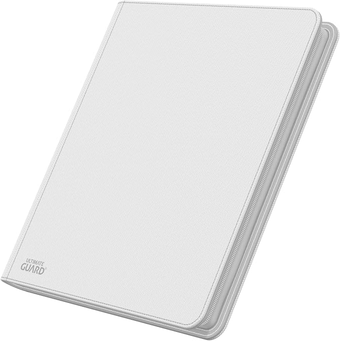 Ultimate Guard Zipfolio 480 – 24 Pocket XenoSkin (Quadrow) White