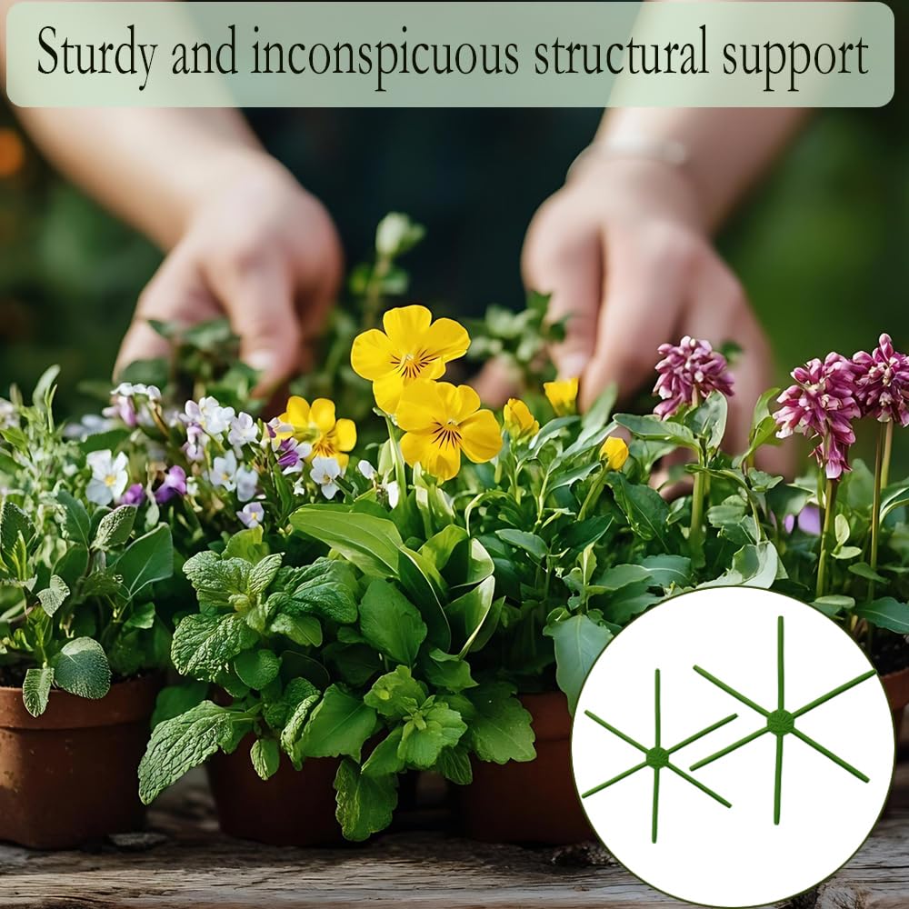 YjiaYjiaY 2 Pcs Free-Form Bending Silicone Plant Stem Support, L Size Flexible Hook Monstera Stem Supports, Reusable Silicone Plant Climbing Stakes Indoor Outdoor