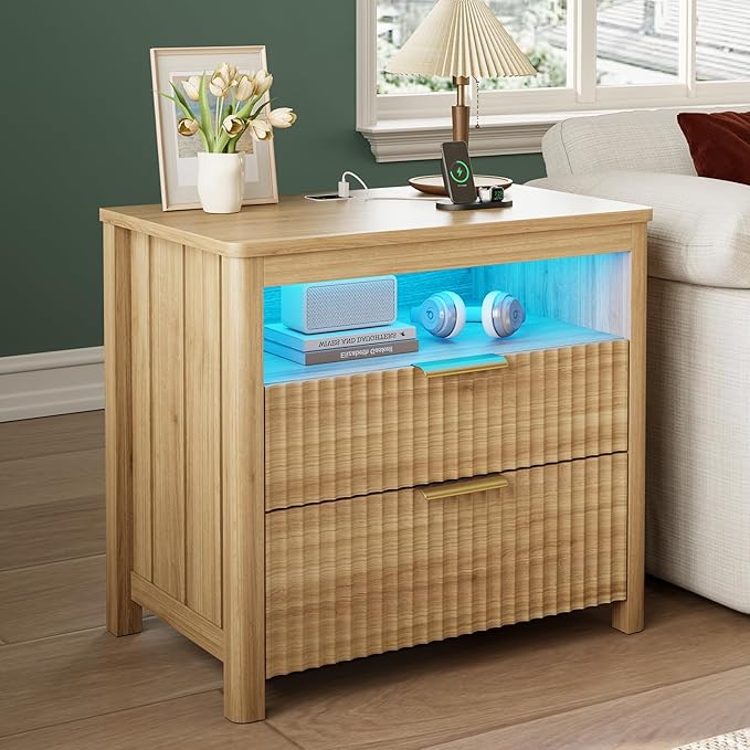 HNEBC Nightstand with Gun Drawer