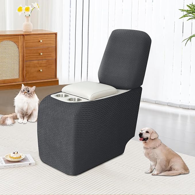 ALIECOM Recliner Sectional Couch Covers L Shape Stretch Corner Reclining