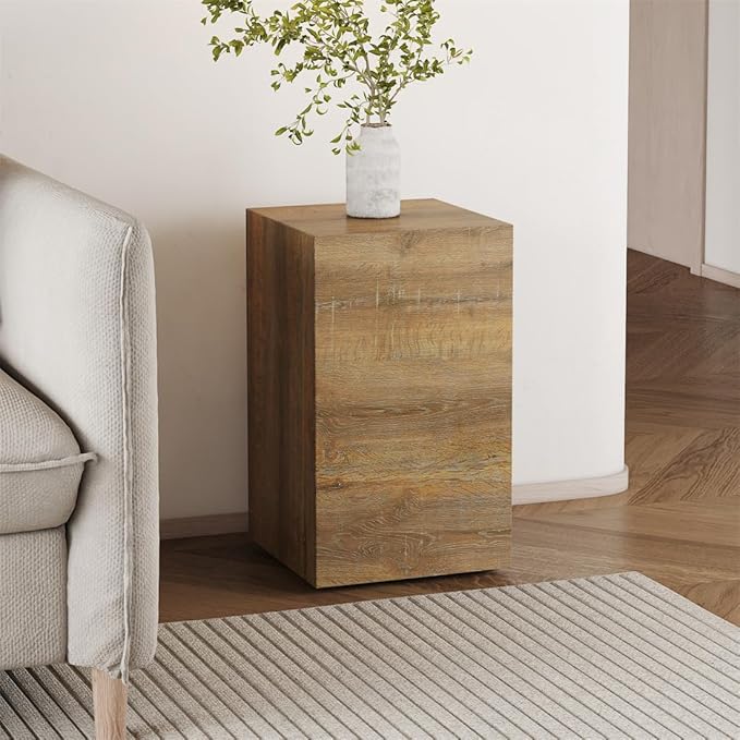 End Table, Side Table Living Room Table, Modern Sofa Couch Tables, Faux Marble
