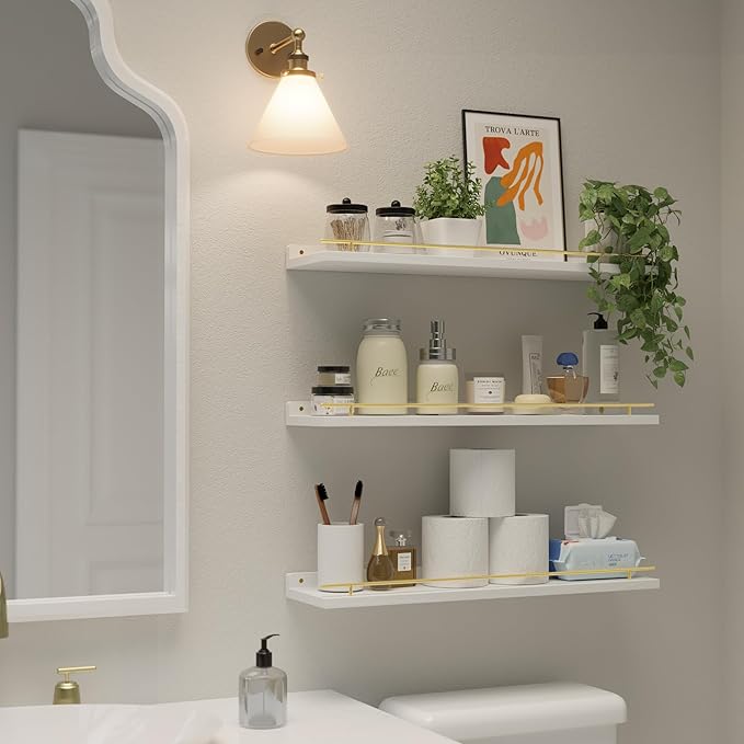 WOPITUES Floating Shelves 24 inch