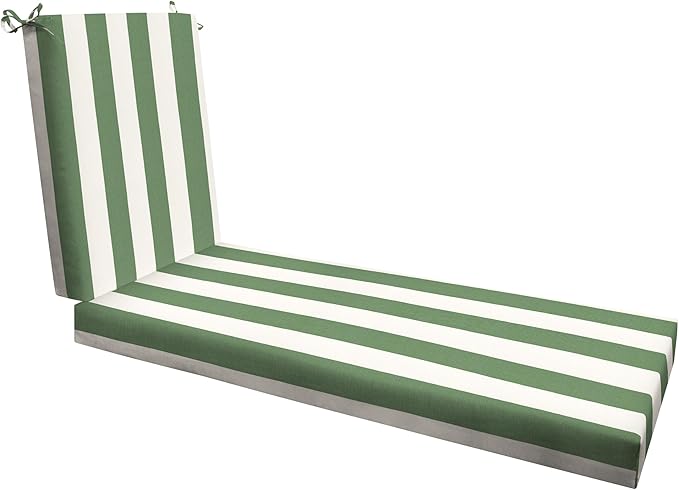 Honeycomb Outdoor Chaise Lounge Cushion