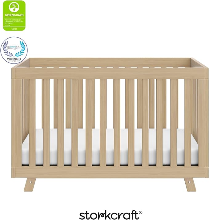 Storkcraft Beckett 3-in-1 Convertible Crib – GREENGUARD Gold Certified