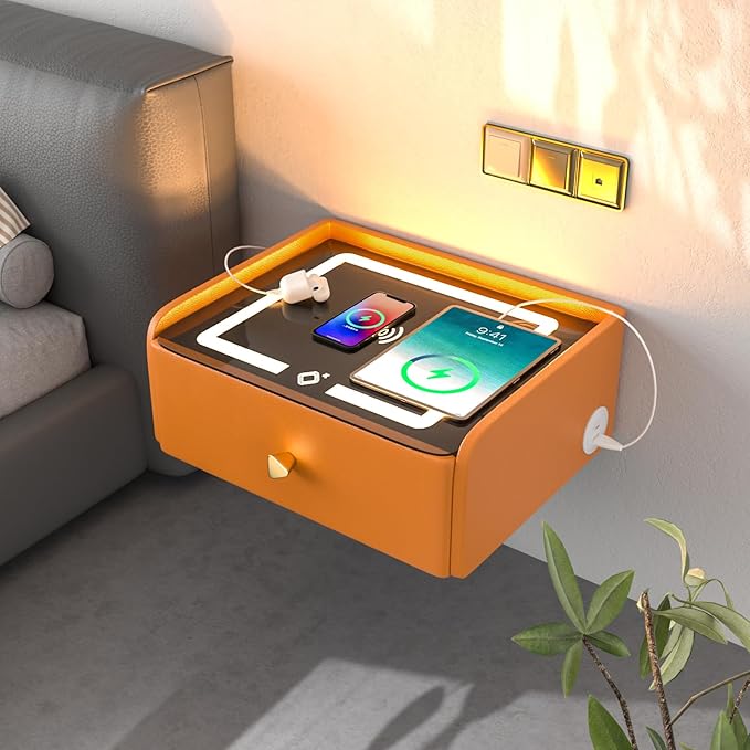 HOMEMORE Floating Nightstand