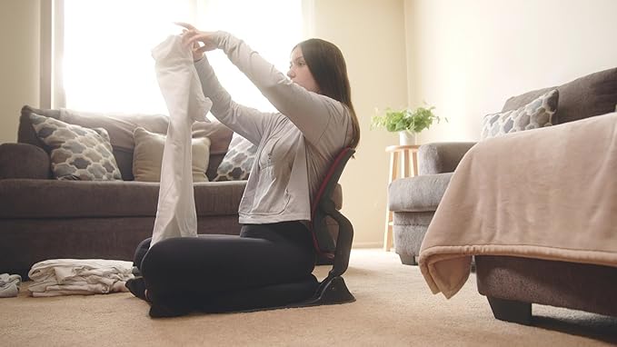 Patented Floor Chair with Back Support