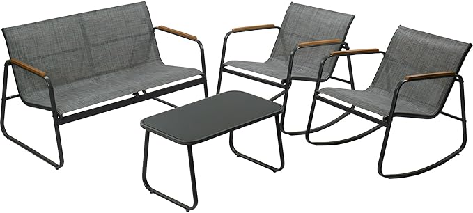 Kozyard 4-Piece Outdoor Patio Furniture Set