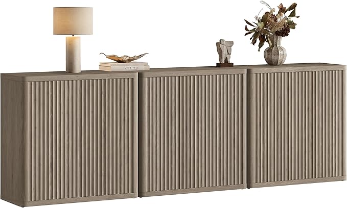SICOTAS Buffet Cabinet with Storage 103.8" Sideboard Accent Modern Credenza