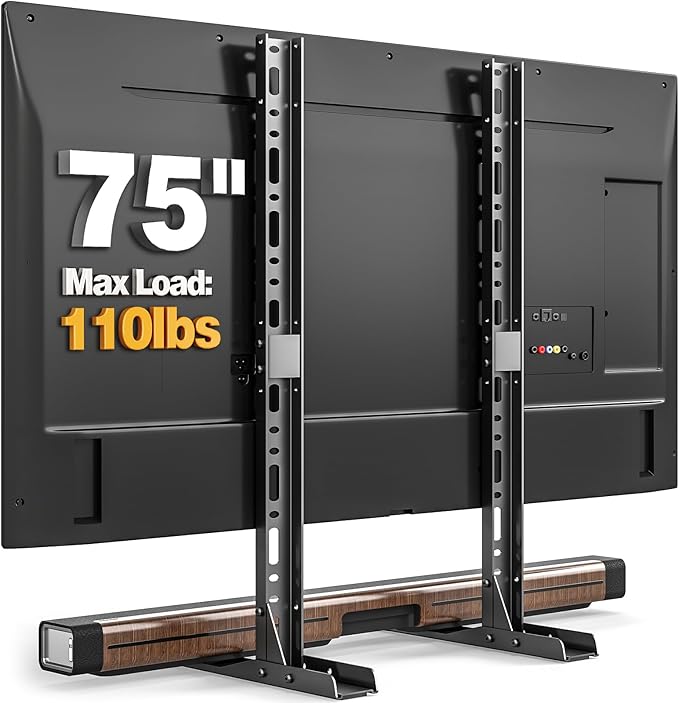 TAVR Universal Table Top TV Stand Mount, TV Legs