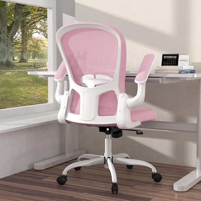Ergonomic Office Chair, Comfort Swivel Home Office Task Chair, Breathable Mesh