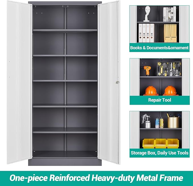 Wide & Deep Metal Storage Cabinet