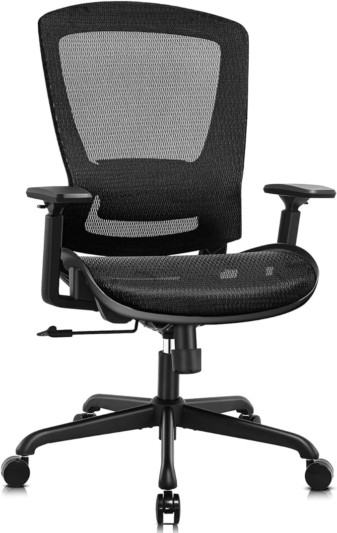 ELABEST Ergonomic Mesh Office Chair, Comfy Computer Desk Chair